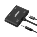 ONTEN OTN-5165HV HDMI to HDMI & VGA with Audio Adapter, HDMI Male to HDMI Female + VGA Female Converter with 5V/1A Power Support - Image 5