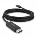 ONTEN OTN-9572D USB-C to HDMI Cable – 1.8M, 4K@60Hz Display Cable for Compatible USB-C Devices to HDMI Monitors, TVs, and Projectors - Image 3
