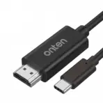 ONTEN OTN-9572D USB-C to HDMI Cable – 1.8M, 4K@60Hz Display Cable for Compatible USB-C Devices to HDMI Monitors, TVs, and Projectors - Image 5