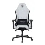 APEX SEAT AXE Ergonomic Gaming Chair – Textile Fabric, 4D Armrests, 90°–135° Recline, Class 4 Gas Lift, Headrest & Lumbar Cushions, Metal Frame, 60 mm PU Casters | GREY & BLACK - Image 12