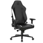 APEX SEAT TRINITY Gaming Chair with Magnetic Memory Foam Headrest, 4-Way Lumbar Support, 4D Armrests, 90°–141° Recline, Class 4 Lift & 180 kg Capacity | BLACK & WHITE - Image 21