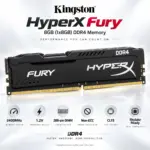 Kingston HyperX  8GB Kit (1x8GB) (2400MHz 1.2V, 288-pin DDR4 Non-ECC CL15 DIMM (Skylake Ready) | HX424C15FBK2/16 USED 