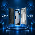 ATK VXE V75X Arctic Fox (Limited Edition)75% Wireless Gaming Keyboard – Arctic Fox Tactile Switches, CNC Aluminum Top, Tri-Mode, Hot-Swap, NKRO & South-Facing ARGB PBT Keycaps - Image 2