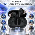 ACEFAST W1 ANC TWS Earbuds With Bluetooth 5.4, 35dB Noise Cancellation, 4-Mic ENC, Transparency Mode, 13mm Drivers, LED Display And 35-Hour Battery Life