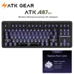 ATK A87 Pro Starry Night (SIDE-PRINT) 80% TKL Tri-Mode Mechanical Gaming Keyboard, Polar Latte V2, 12000mAh Battery, Hot-Swap, ARGB & ATK HUB - Image 2