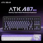 ATK A87 Pro Starry Night (SIDE-PRINT) 80% TKL Tri-Mode Mechanical Gaming Keyboard, Polar Latte V2, 12000mAh Battery, Hot-Swap, ARGB & ATK HUB - Image 3