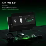 ATK RS6 Air 65% Wired Hall Effect Gaming Keyboard, Ice Blade Magnetic Switch, 8K Polling, 256K Scan, 0.08 ms Latency, 0.001–3.3 mm Actuation, RGB, White - Image 10