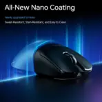 ATK Blazing Sky F1 V2 Ultra Max 2.0 Black Wireless Gaming Mouse, Dual Mode, 54 ± 2 g Lightweight Symmetrical Design, Optical Tracking, USB, Rechargeable, Programmable Buttons - Image 9