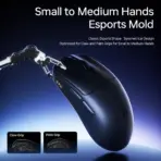 ATK Blazing Sky F1 V2 Ultra Max USB Optical Gaming Mouse, White, 54 ± 2 g, Symmetrical Compact Design, Programmable Buttons and Rechargeable Battery - Image 7