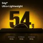 ATK Blazing Sky X1 V2 Ultimate USB Optical Gaming Mouse, Black, 54 ± 2 g, Symmetrical 127 × 64 × 40 mm Design, Programmable Buttons, Rechargeable - Image 2
