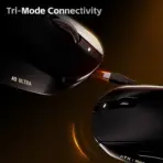 ATK Dragonfly A9 Plus 2.0 Tri-Mode Optical Gaming Mouse, 26,000 DPI PAW3395, 57 g ± 3 g, 1K Polling, 800 mAh, Black - Image 8