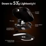 ATK Dragonfly A9 Plus 2.0 Tri-Mode Optical Gaming Mouse, 26,000 DPI PAW3395, 57 g ± 3 g, 1K Polling, 800 mAh, Black - Image 9
