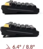 Keychron J2 75% Wireless Mechanical Keyboard, Black, Super Red Switches, Hot-Swappable RGB, QMK, 2.4 GHz, Bluetooth 5.2, USB-C - Image 3