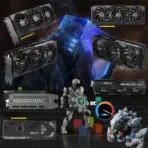 PNY GeForce RTX 5070 Ti OC 16GB GDDR7 Triple Fan 256-bit GPU With Blackwell Architecture, 8960 CUDA Cores, 28Gbps Speed, PCIe 5.0, 300W TDP, 4x Display Output, RGB Lighting , Stealth Mode | BLACK | 1 YEAR WARRANTY - Image 5