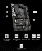 MSI PRO Z790-P WiFi ProSeries Motherboard (Supports 12th/13th Gen Intel Processors, LGA 1700, DDR5, PCIe 5.0, M.2, 2.5Gbps LAN, USB 3.2 Gen2, Wi-Fi 6E, ATX) | REFURBISHED - Image 4