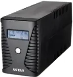 KSTAR UA240 Line-Interactive UPS 2400VA 1440W With AVR LCD Display, Fast Charging, Auto Restart, Simulated Sinewave Generator Compatible, Backup Power, Four Output Sockets , 12V / 7Ah x4 Batteries - Image 3