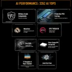 ASUS TUF Gaming GeForce RTX 5090 32GB GDDR7 OC 2580MHz, 21760 CUDA, 512-Bit, PCIe 5.0, HDMI 2.1b, DP 2.1b, 3.6-Slot, ARGB, 1000W PSU Recommended, Dual BIOS & Military-Grade Durability - Image 2