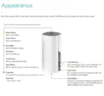 TP-Link Deco E4 AC1200 Dual-Band Whole Home Mesh Wi-Fi System With Up To 1167 Mbps, 4000 Sq Ft Coverage, MU-MIMO, Parental Controls, Router And Access Point Modes | 3 PACK - Image 8