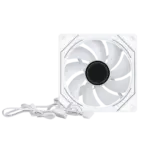 SEGOTEP HB12 Combo Kit Gaming PC Cooling (3x Fan + 10port 5v ARGB Controller Hub+ Remote Control ) - 120mm - Infinity Mirror ARGB Design on Sides -molex - Hydraulic Bearing- THREE Fans - White - Image 7