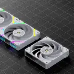 SEGOTEP MU360 Liquid Cooler White 360mm AIO with 2.4-inch IPS Digital Display, Modular ARGB Fans, EPDM Tubing, 9-Pole Pump, <320W TDP Support for Intel and AMD Platforms - Image 10