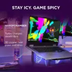 Lenovo AI-Powered LOQ 17IRX10 : Intel® Core i7-13650HX | 32GB DDR5 RAM , 512GB SSD NVMe | RTX 5060 (8GB) |  17.3-inch FHD IPS 165Hz | 24-Zone RGB Backlit, Ara/Eng Keyboard | DOS | Luna Grey - Image 4