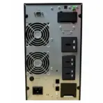 KSTAR MP2kS Online UPS 2000VA / 1800WPure Sinewave Double Conversion With LCD Status Display, Wide Input 110–300Vac , RS232-USB-EPO-2x RJ45 & 3 Output Sockets, 4 Acid Batteries 9Ah / 12V - Image 3