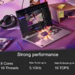 LENOVO AI PC LOQ 15AHP10 : AMD Ryzen 5 220 | 16GB DDR5 RAM ; 512GB SSD NVMe | RTX 5050 (8GB) | 15.6-inch 144Hz IPS Display | White Backlight Keyboard | Windows 11 | LUNA GREY - Image 2