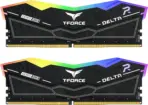 TEAMGROUP T-Force Delta RGB DDR5 32GB RAM Kit (2x 16GB) 5200MHz , CL40 , 1.25V , XMP 3.0 & AMD EXPO Support, On-Die ECC, 120° RGB Lighting, PMIC Power Management, Aluminum Heatsink  | BLACK ~ FF3D532G5200HC40CDC01 - Image 12