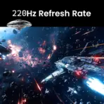 BenQ MOBIUZ EX251 | 25 inch FHD 220Hz Gaming Monitor with 1ms GTG, AMD FreeSync, HDR, Eye-Care Tech, USB Hub & Built-in Speakers – Console & PC Ready | WHITE - Image 2