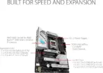 ASUS ROG Strix B650-A Gaming WiFi AMD B650 AM5 Ryzen™ Desktop 9000 8000 & 7000 ATX motherboard, 12 + 2 power stages, DDR5, 3x M.2 slot, PCIe® 4.0, 2.5G LAN, WiFi 6E, USB 3.2 Gen 2x2 Type-C®, Aura Sync - Image 6