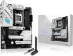 ASUS ROG Strix B650-A Gaming WiFi AMD B650 AM5 Ryzen™ Desktop 9000 8000 & 7000 ATX motherboard, 12 + 2 power stages, DDR5, 3x M.2 slot, PCIe® 4.0, 2.5G LAN, WiFi 6E, USB 3.2 Gen 2x2 Type-C®, Aura Sync