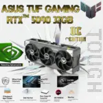 ASUS TUF Gaming GeForce RTX 5090 32GB GDDR7 OC 2580MHz, 21760 CUDA, 512-Bit, PCIe 5.0, HDMI 2.1b, DP 2.1b, 3.6-Slot, ARGB, 1000W PSU Recommended, Dual BIOS & Military-Grade Durability