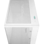 DeepCool CG530 4F Dual-Chamber Mid-Tower ATX Case with 270° Glass View, 4 ARGB Fans, 360mm Radiator Support, USB-C, 410mm GPU Support, Hidden Cabling, 7 Expansion Slots | WHITE - Image 9