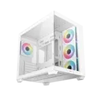 DeepCool CG530 4F Dual-Chamber Mid-Tower ATX Case with 270° Glass View, 4 ARGB Fans, 360mm Radiator Support, USB-C, 410mm GPU Support, Hidden Cabling, 7 Expansion Slots | WHITE - Image 13
