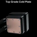 XIGMATIC Connect 360 -- 360mm AIO Liquid CPU Cooler With 3.4” Smart LCD Pump Head, ARGB PWM Fans, 320W TDP, Intel LGA 1851 & AMD AM5 Support | BLACK ~ EN45233 - Image 7