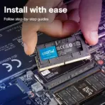 Crucial 16GB RAM DDR5 5600MHz (Down-clocking to 5200MHz or 4800Mhz) Laptop Memory, SODIMM 262-Pin, Compatible with Intel Core and AMD Ryzen Processors |  CT16G56C46S5 - Image 2