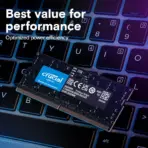 Crucial 16GB RAM DDR5 5600MHz (Down-clocking to 5200MHz or 4800Mhz) Laptop Memory, SODIMM 262-Pin, Compatible with Intel Core and AMD Ryzen Processors |  CT16G56C46S5 - Image 3