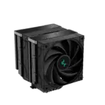 DeepCool Ak620 Zero Dark Dual-Tower CPU Cooler with 6 Copper Heatpipes, Dual 120mm Fdb Fans , 500-1850 Rpm , 68.99 Cfm,  260w Max Dissipation , Intel LGA AMD AM5/AM4 Sockets | BLACK - Image 8