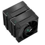 DeepCool Ak620 Zero Dark Dual-Tower CPU Cooler with 6 Copper Heatpipes, Dual 120mm Fdb Fans , 500-1850 Rpm , 68.99 Cfm,  260w Max Dissipation , Intel LGA AMD AM5/AM4 Sockets | BLACK - Image 10