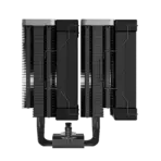 DeepCool Ak620 Zero Dark Dual-Tower CPU Cooler with 6 Copper Heatpipes, Dual 120mm Fdb Fans , 500-1850 Rpm , 68.99 Cfm,  260w Max Dissipation , Intel LGA AMD AM5/AM4 Sockets | BLACK - Image 12
