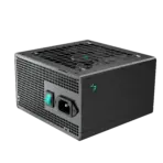 DeepCool PN1000D 1000W PSU ATX 3.1 & PCIe 5.1 Ready ATX12V V3.1 Non-Modular PSU With 80 Plus Gold, Cybernetics Gold, PCIe 5.1 12V-2x6 Cable, Sleeved Wires, Hydro Bearing Fan | Black - Image 9