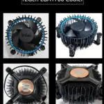 Intel LGA 1700 Original Fan - PWM Aluminum Stock Cooler Fan From Intel 12th / 13th Processor | 1 YEAR WARRANTY
