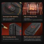 PIVA G510 Vertical Gaming Sound Card – 7.1 Virtual Surround, 16Bit/48kHz Audio, Type-C to USB, Noise-Cancelling Mic, 3 EQ Modes, 3.5mm Jack, 1.2m Cable - Image 6