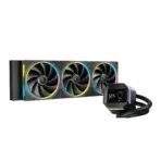 DeepCool LM360 360mm CPU Liquid Cooler with 2.4 Inch IPS Display, ARGB Triple Fans PWM, 6th Gen Pump Anti Leak, Intel LGA1700 AM5 AM4, Real-Time Monitoring | BLACK - Image 8