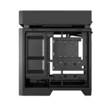 DeepCool CL6600 ATX Case With Preinstalled 360mm Liquid Cooler & Dual ARGB Fans, Split Chamber Design, 413mm GPU Support, FDB Fans, High Airflow Tempered Glass | WOOD/Black - Image 20