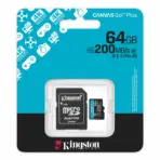 Kingston Canvas Go Plus 64GB MicroSD Card UHS-I U3 V30 A2 Up To 200MB/s Read 100MB/s Write exFAT For 4K UHD Gaming Drones Action Cams Android - Image 3