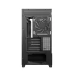 DeepCool CG380 3F Micro-ATX Panoramic Case, 3x ARGB Built-in Fans, Tempered Glass, USB-C Gen2, 360mm Radiator, 410mm GPU Clearance, Reverse Connector Support | BLACK  - Image 11