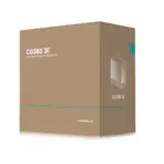 DeepCool CG380 3F Micro-ATX Panoramic Case, 3x ARGB Built-in Fans, Tempered Glass, USB-C Gen2, 360mm Radiator, 410mm GPU Clearance, Reverse Connector Support | BLACK  - Image 19