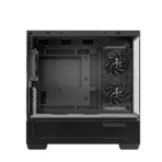 DeepCool CG380 3F Micro-ATX Panoramic Case, 3x ARGB Built-in Fans, Tempered Glass, USB-C Gen2, 360mm Radiator, 410mm GPU Clearance, Reverse Connector Support | BLACK  - Image 15