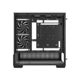 DeepCool CG380 3F Micro-ATX Panoramic Case, 3x ARGB Built-in Fans, Tempered Glass, USB-C Gen2, 360mm Radiator, 410mm GPU Clearance, Reverse Connector Support | BLACK  - Image 16